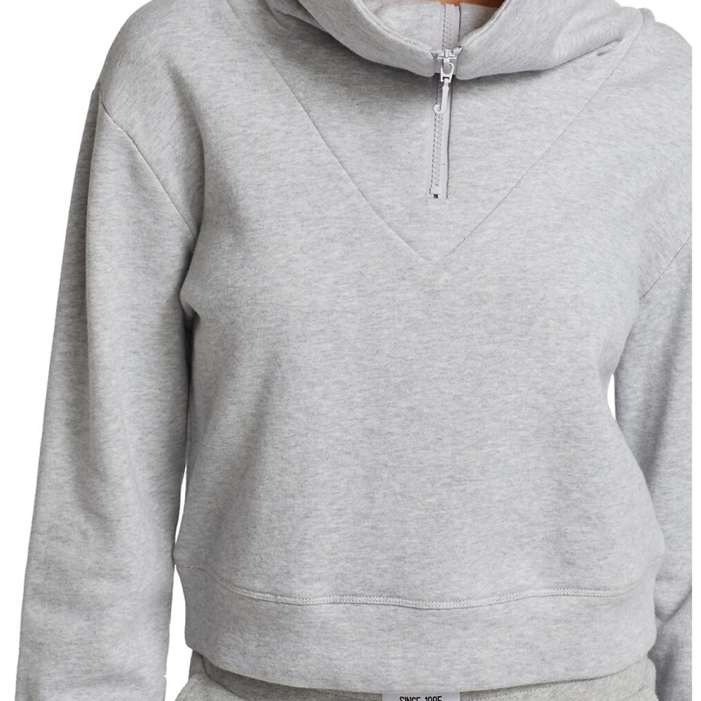 NWT*** Juicy Couture High Collar 1/2 Zip Top XL* - Picture 6 of 16